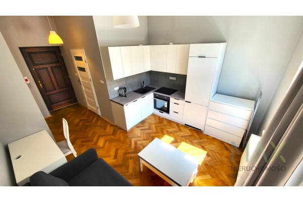 małopolskie, Krak&oacute;w, Kazimierz, św. Wawrzyńca, Przytulna nowoczesna kawalerka w centrum Kazimierza .